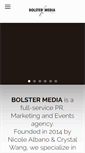 Mobile Screenshot of bolstermedianyc.com
